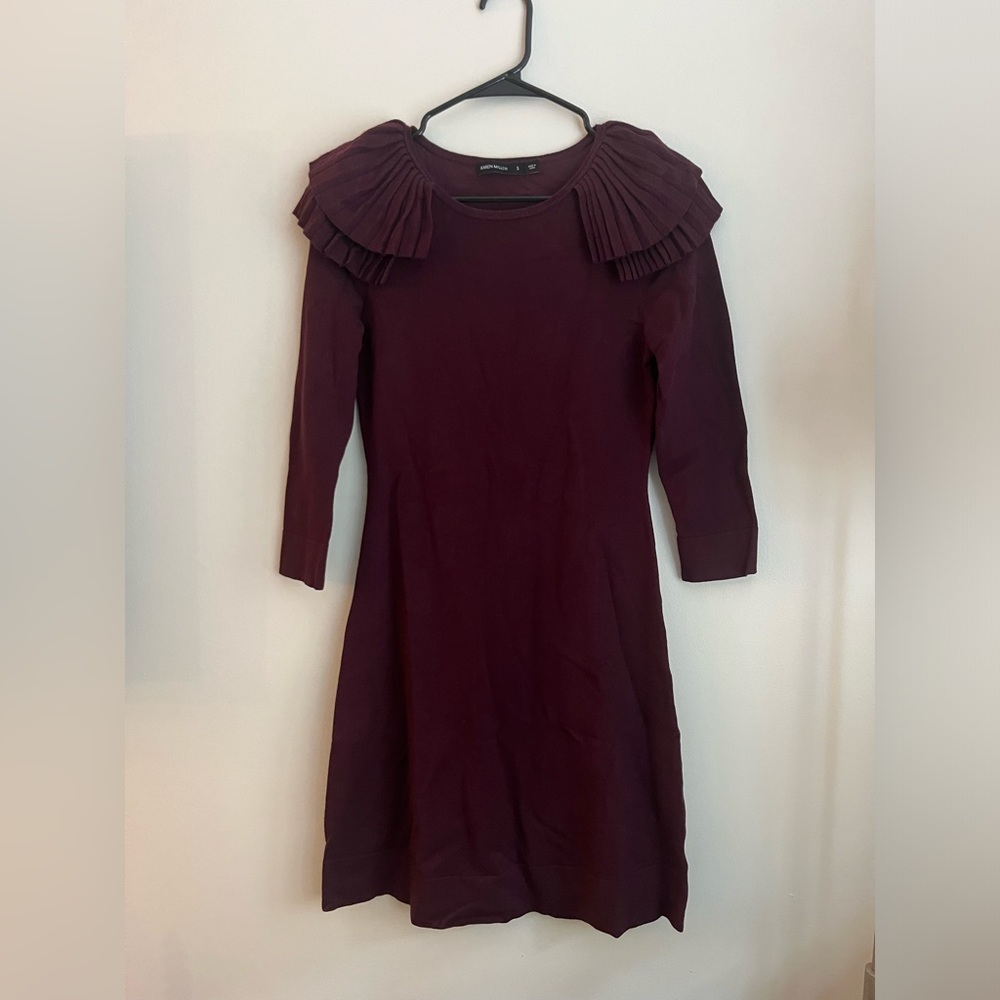 Karen Millen Purple Knit Dress - image 1